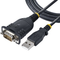 "StarTech.com 3Ft USB to Serial Cable - High-Quality 1M Connection for Reliable Data Transfer - Model 1P3FP-USB-SERIAL"